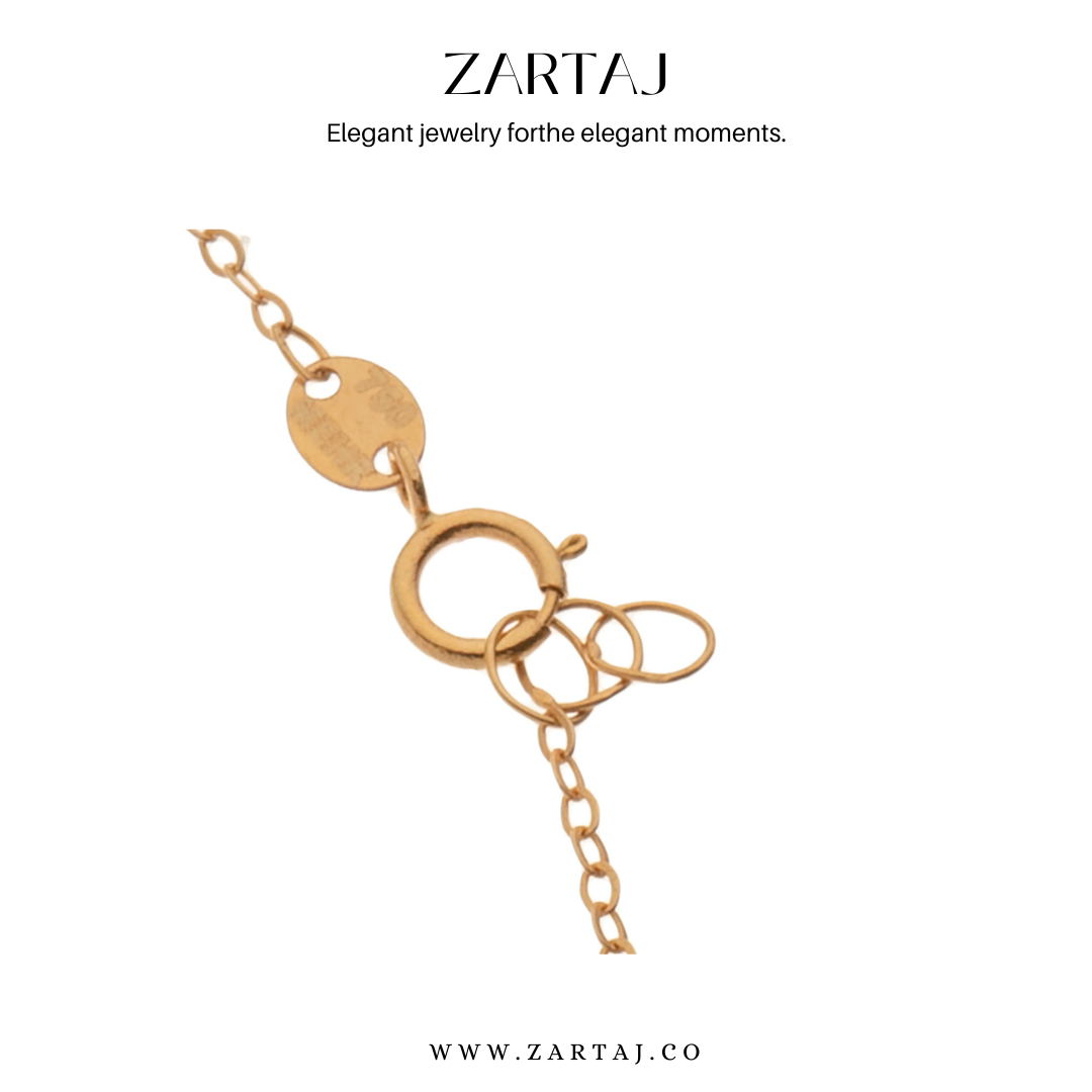 دستبند طلا ظریف کد 04